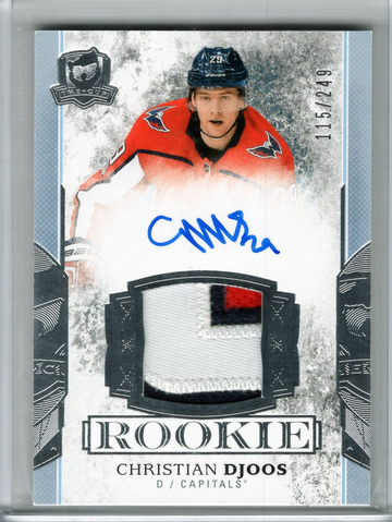 2017-18 The Cup Christian Djoos - Capitals 115/249 Rookie Auto Patch RPA 
