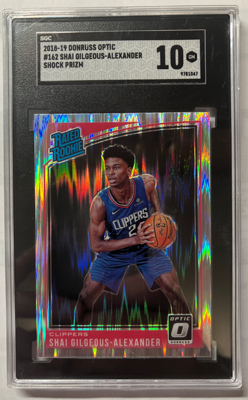 2018 Optic Shock Shai Gilgeous-Alexander SGC 10