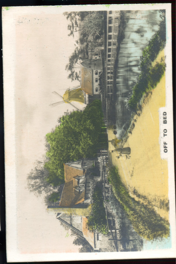 1926 Cavanders Ltd. Camera Studies #6 Off to Bed Hand Coloured Real Photo Card