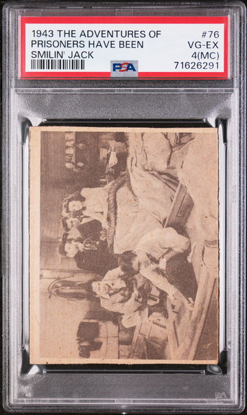 1943 Samuel Eppy Smilin' Jack #76 PSA 4 MC Miller Rushes... WWII Movie Serial R4