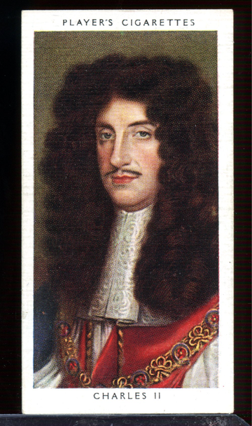 1935 John Player & Sons Kings & Queens of England #31 Charles II