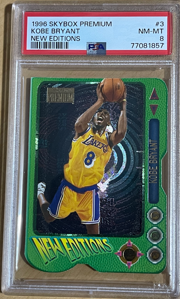 Kobe Bryant 1996 Skybox New Editions PSA 8