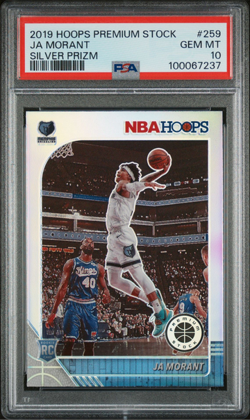 Ja Morant 2019 Hoops Premium Stock PSA 10