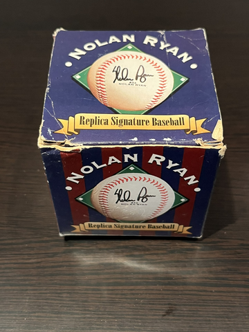 Nolan Ryan Replica Signature Baseball with COA