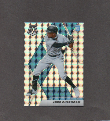 2021 Panini Mosaic Silver Prizm #243 Jazz Chisholm RC Rookie