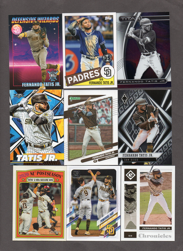 Lot of (46) Fernando Tatis Jr Baseball Cards - Inserts Nice Variety