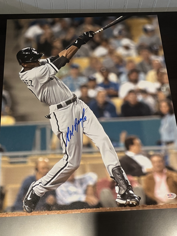 Alexei Ramirez Signed Autographed 16x20 Photo White Sox PSA/DNA COA
