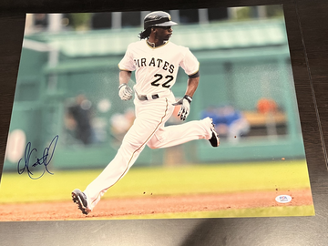 Andrew McCutchen Signed Autographed 16x20 Photo Pirates PSA/DNA COA