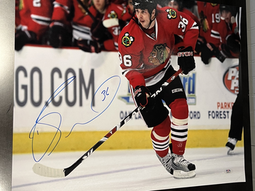 Dave Bolland Signed Autographed 16x20 Photo Blackhawks PSA/DNA COA
