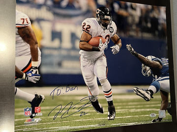 Matt Forte Signed Autographed 16x20 Photofile Photo Bears PSA/DNA COA