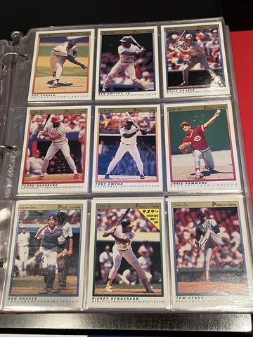 1991 O Pee Chee Premier Complete Set 1-132