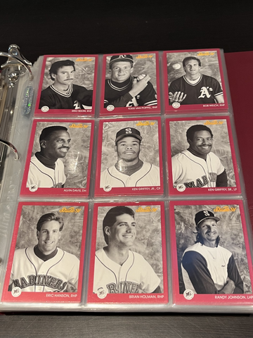 1991 Studio Complete Set 1-264 NM in binder Bagwell RC + Puzzle
