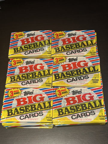 Lot of (49) 1988 Topps Big Series 3 Unopened Packs
