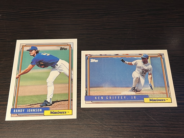 1992 Topps Seattle Mariners Team Set Griffey Johnson 30 Cards