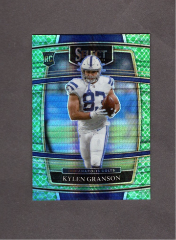2021 Panini Select Concourse #94 Kylen Granson Dragon Scale /89 RC Rookie
