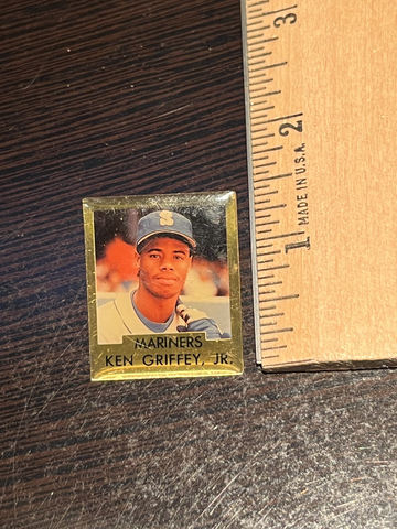 Vintage 1991 Ace Ken Griffey Jr Collector Pin Mariners HOF