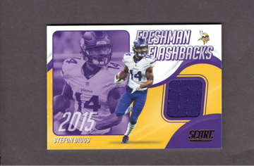 2021 Score Freshman Flashbacks #19 Stefon Diggs GU Jersey