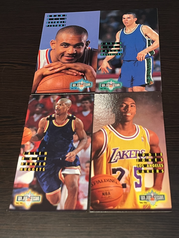 1994-95 NBA Jam Session Complete Set 1-200 Hill Kidd Rose RC