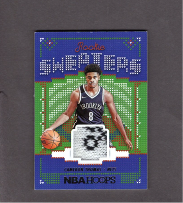 2021-22 Panini Hoops Rookie Sweaters #RSWCT Cameron Thomas