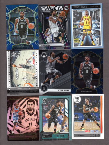 Lot of (16) Kyrie Irving Basketball Cards - Inserts, Nice Variety Cavs