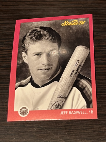 1991 Leaf Studio Complete Set 1-264 + Puzzle NM Bagwell RC Griffey Thomas