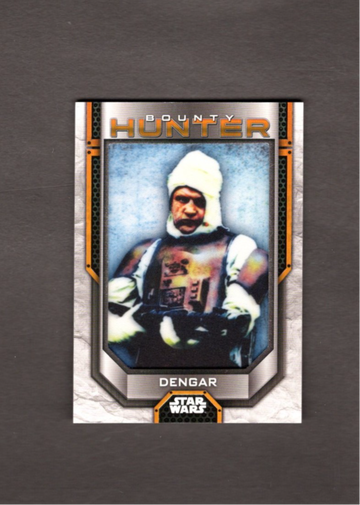 2021 Topps Star Wars Bounty Hunters PBH-D Dengar Commemorative Patch Insert
