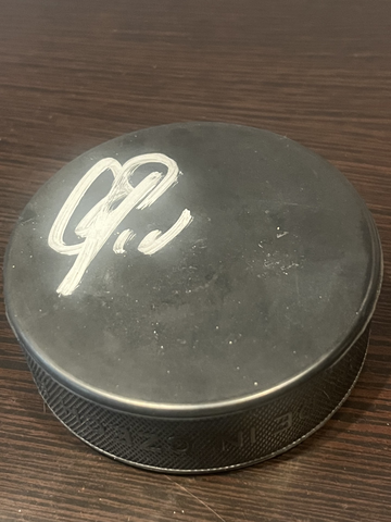 Corey Perry Signed Autographed NHL Hockey Puck Ducks Oilers