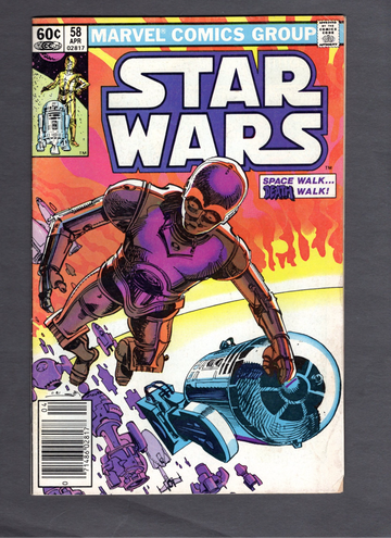 1982 Star Wars #58 Marvel Comics