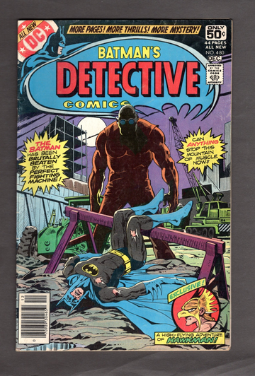 1978 Batman's Detective #480 DC Comics