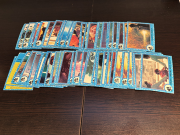 1982 Vintage E.T. Extra Terrestrial Movie Trading Card Lot of 77