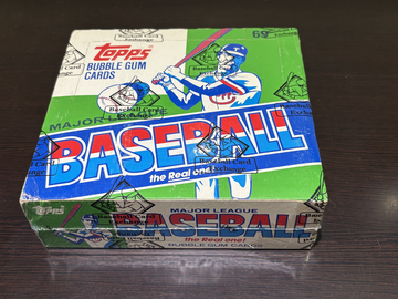 1987 Topps Unopened Baseball Cello Box 24 Packs BBCE Wrapped Authenticated