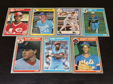 1985 Fleer Baseball Complete set 1-660 & Update Complete set 1-132 in binder NM