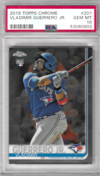 2019 Topps Chrome Vladimir Guerrero Jr #201 PSA 10