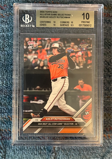 2024 Topps Now Adley Rutschman All-star Game Selection BGS 9.5