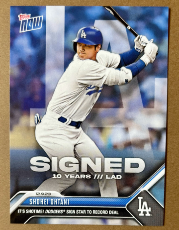 Shohei Ohtani - 2023 Topps Now #OS-21 - Los Angeles Dodgers