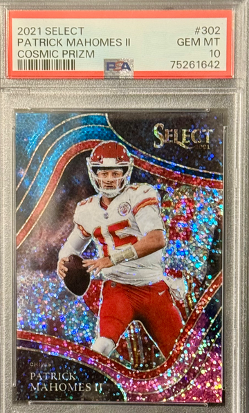 2021 Select Field Level Cosmic Prizm Patrick Mahomes