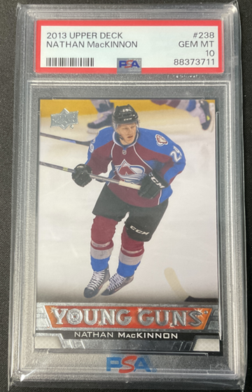 2013-14 Nathan MacKinnon Upper Deck Young Guns Rookie