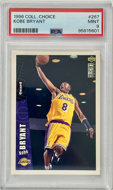 KOBE BRYANT (RC) - 1996 Collectors Choice - PSA 9 MINT