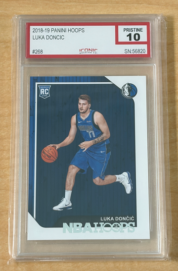 ICONIC Gem Mint Pristine 10 2018-19 Hoops Luka Doncic RC Rookie