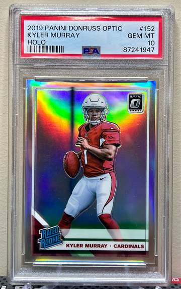 2020 Panini Donruss Optic Kyler Murray Holo PSA 10