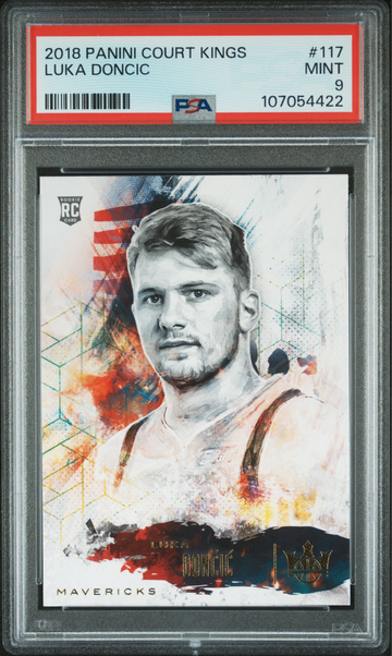 2018 Panini Court Kings Luka Doncic #117 PSA 9 Rookie RC