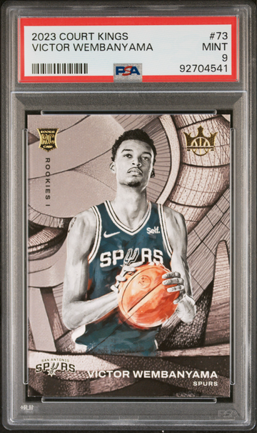 2023 Court Kings Victor Wembanyama Rookie PSA 9