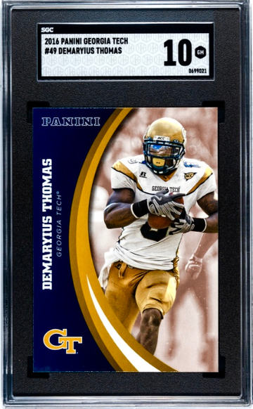 2016 Panini Georgia Tech #49 Demaryius Thomas SGC 10