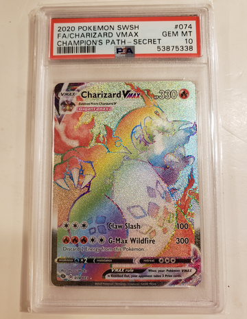 2020 Pokemon CHARIZARD #74 Champion's Path #074 PSA 10