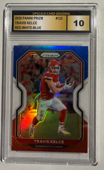 2020 Panini Prizm Travis Kelce red/white/blue #122