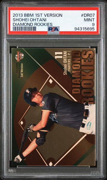 2013 BBM 1st Version DR07 Shohei Ohtani Diamond Rookies PSA 9
