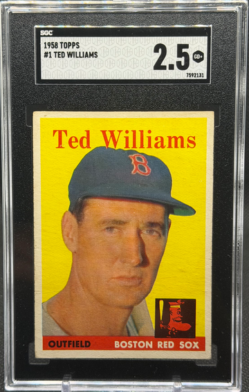 1958 Topps #1 Ted Williams SGC 2.5