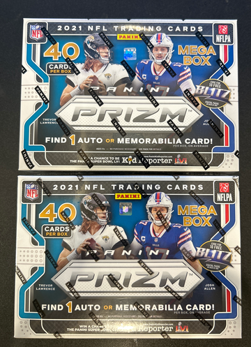 2021 Prizm Football Mega Qty-2