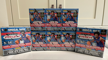 2021-2022 NBA Prizm (6) blasters (2) megas