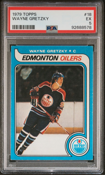 1979 Topps Wayne Gretzky #18 PSA 5 EX